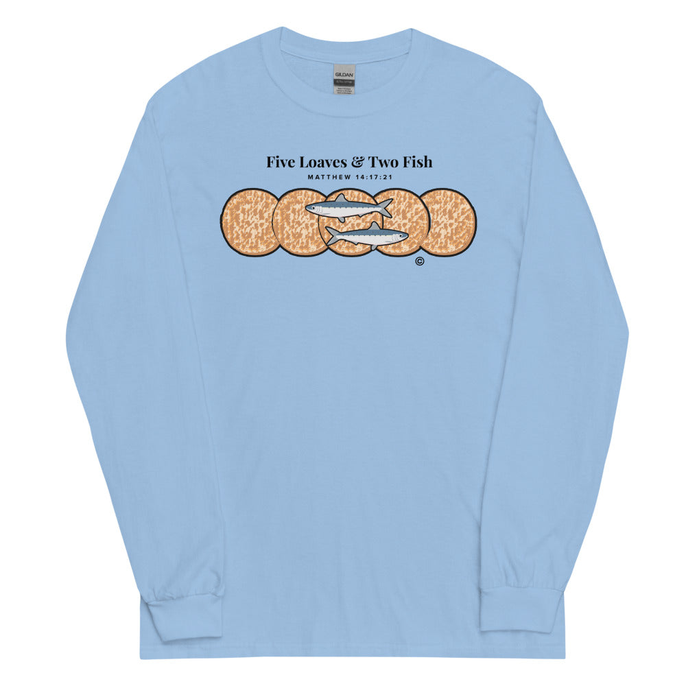 Five Loaves & Two Fish Men’s Long Sleeve Shirt