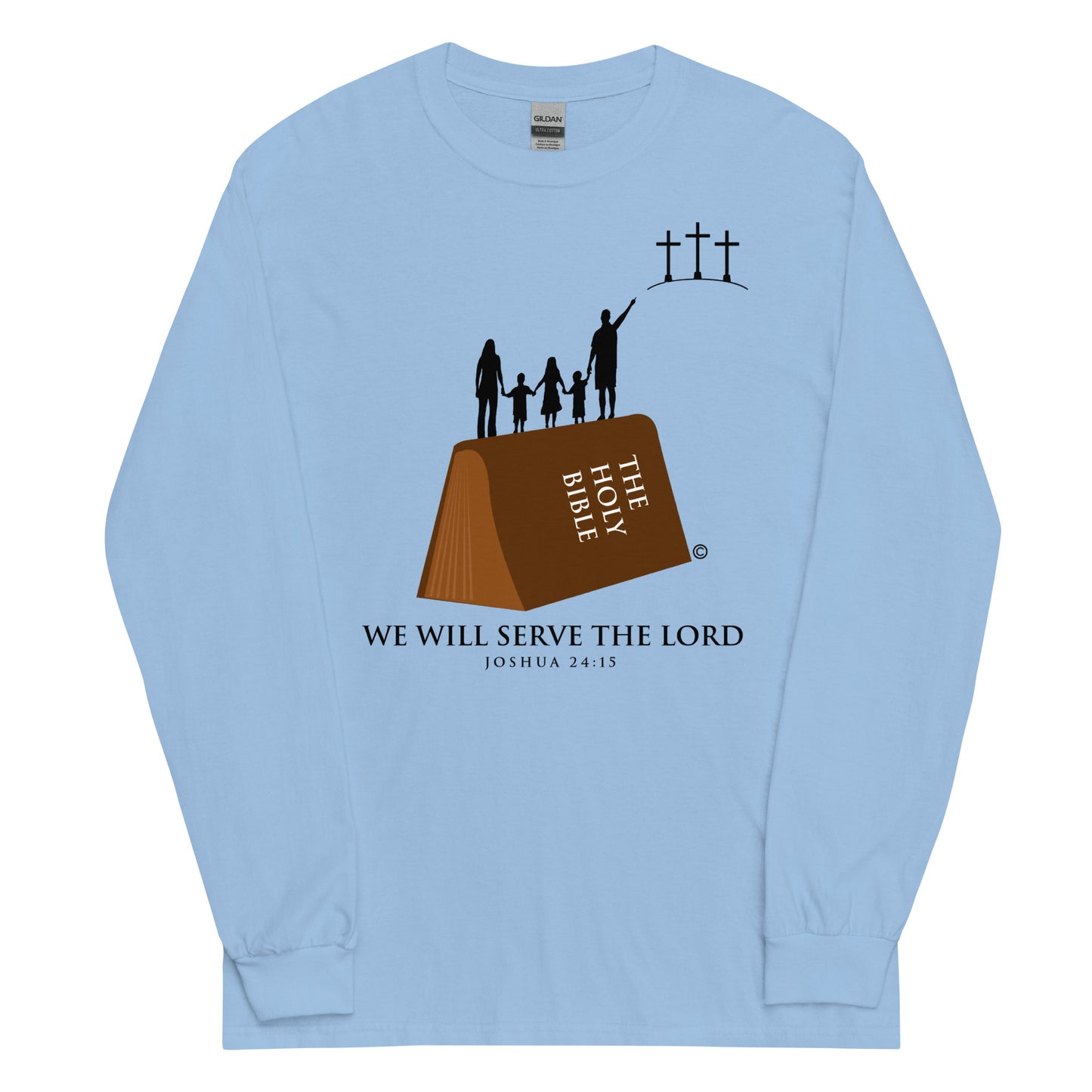 Serve the Lord Men’s Long Sleeve Shirt