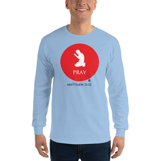 Pray Men’s Long Sleeve Shirt