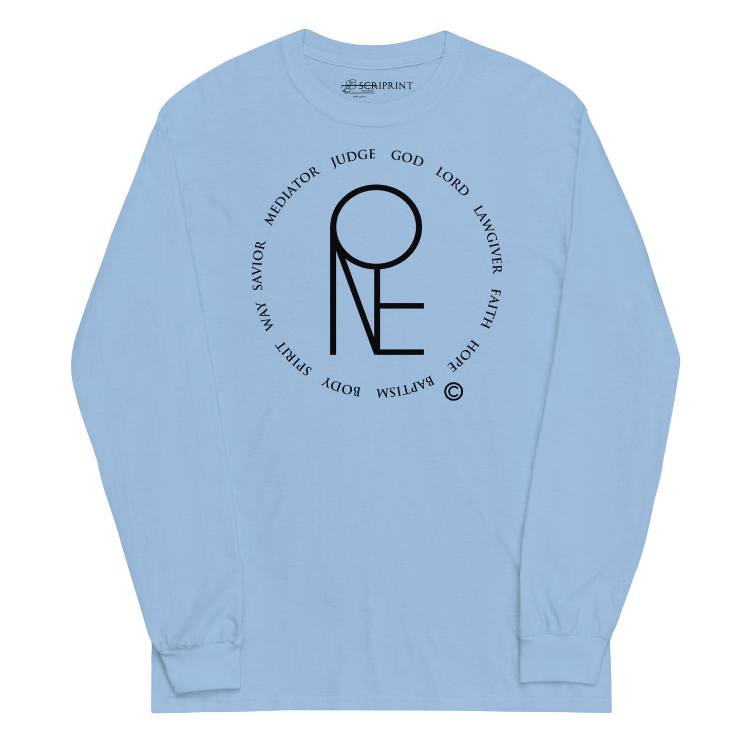 One God Men’s Long Sleeve Shirt