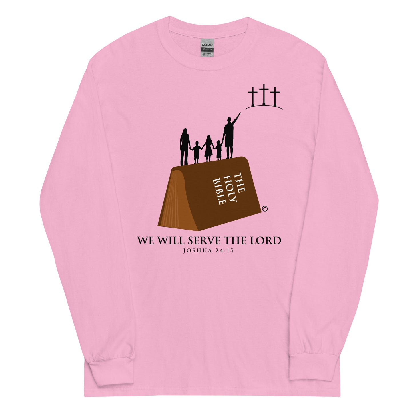 Serve the Lord Men’s Long Sleeve Shirt