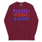Jesus Savior Friend Men’s Long Sleeve Shirt