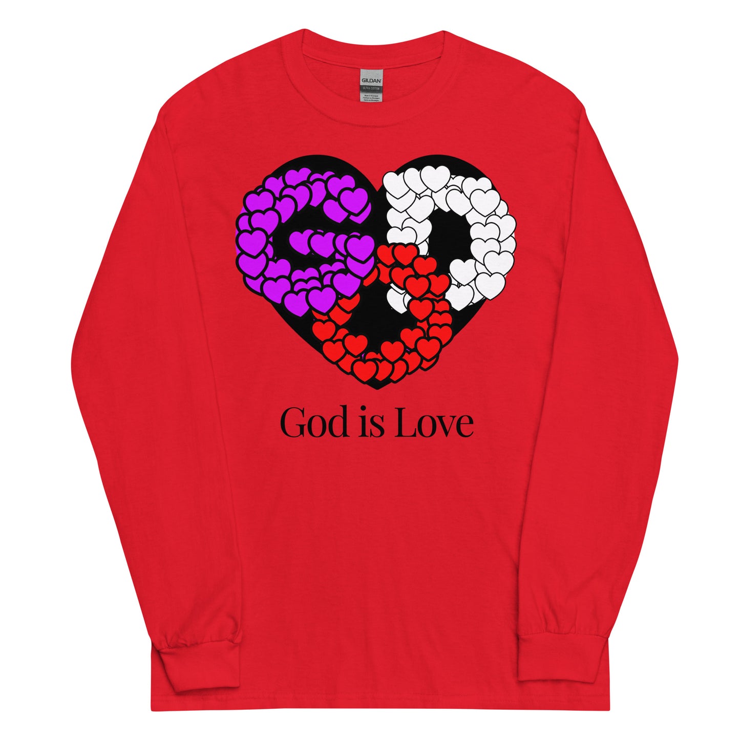 God is Love Men’s Long Sleeve Shirt