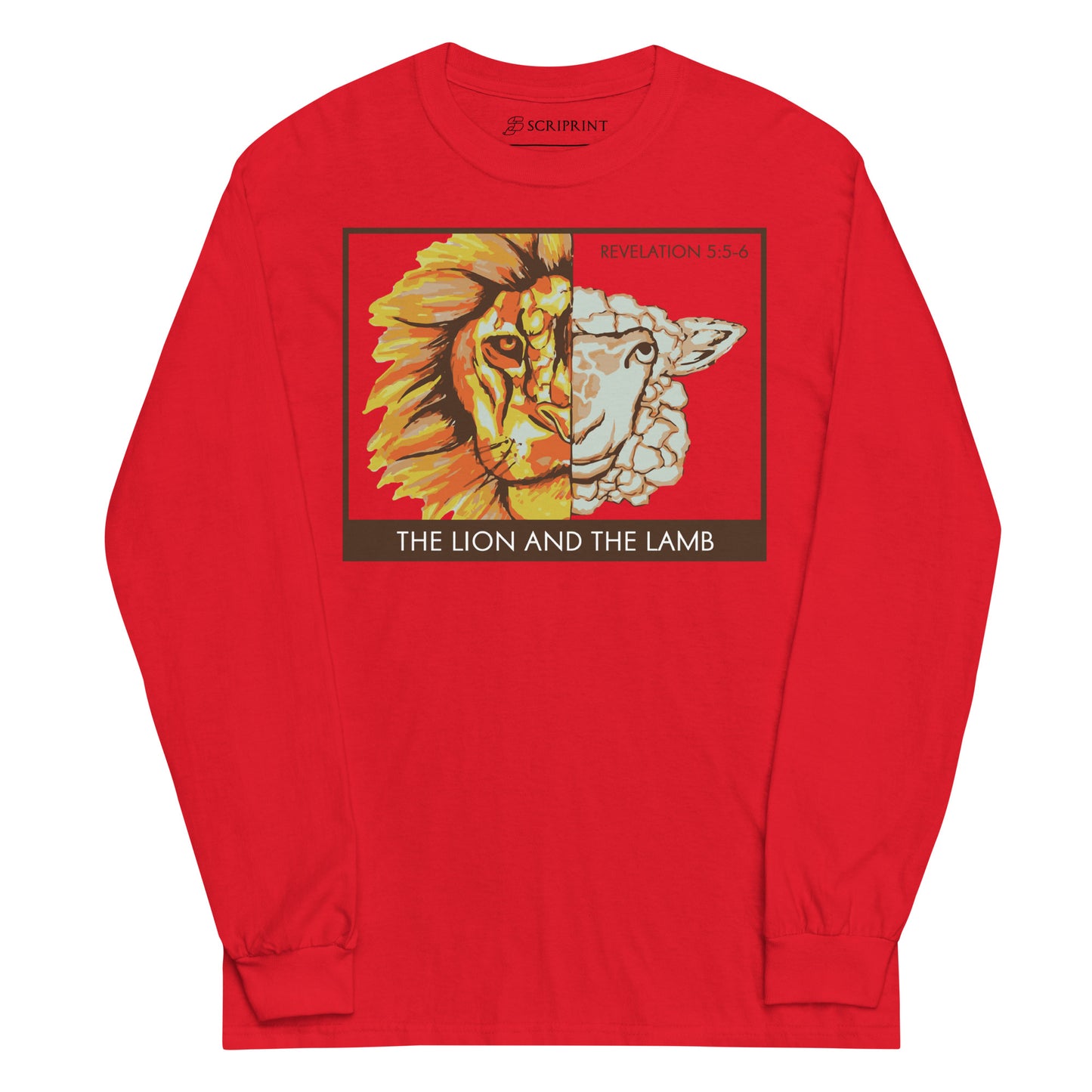 The Lion and the Lamb Men’s Long Sleeve Shirt