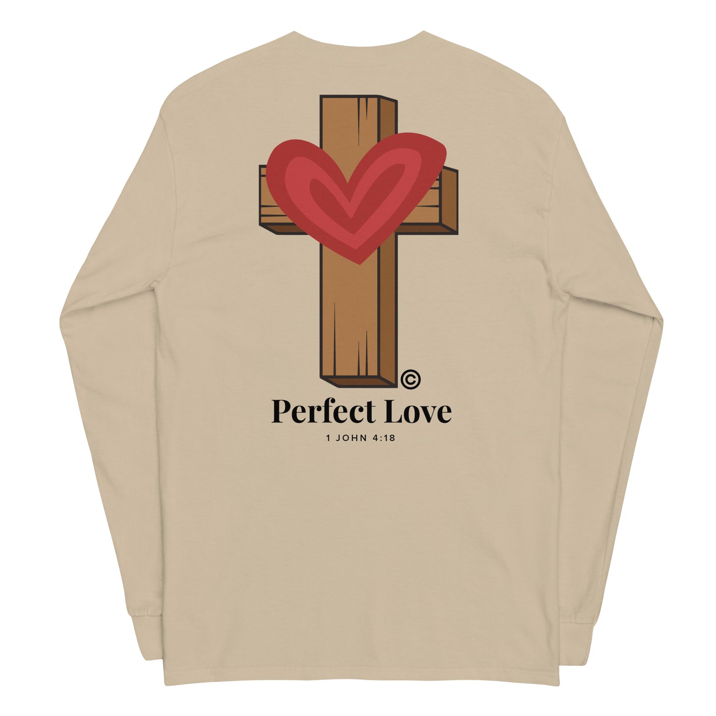Perfect Love Men’s Long Sleeve Shirt