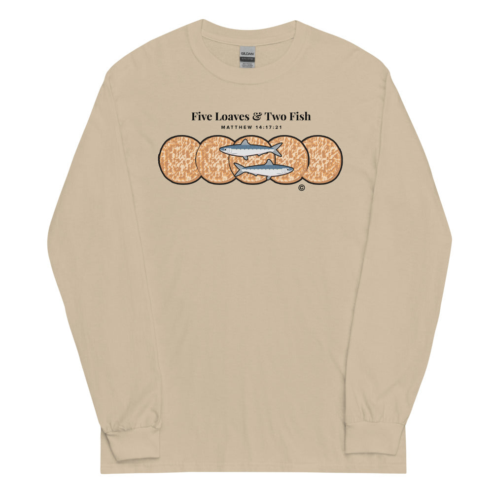 Five Loaves & Two Fish Men’s Long Sleeve Shirt