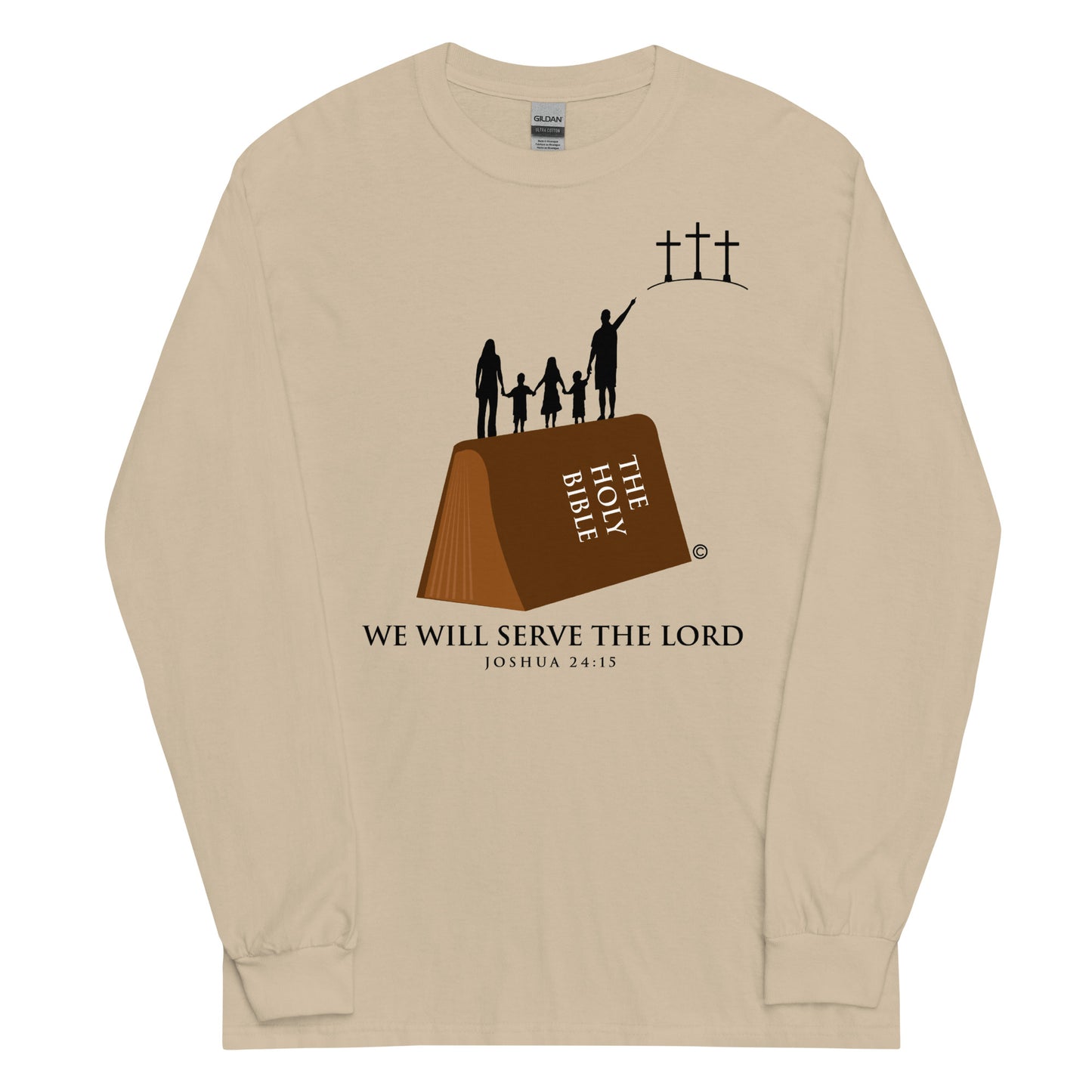 Serve the Lord Men’s Long Sleeve Shirt