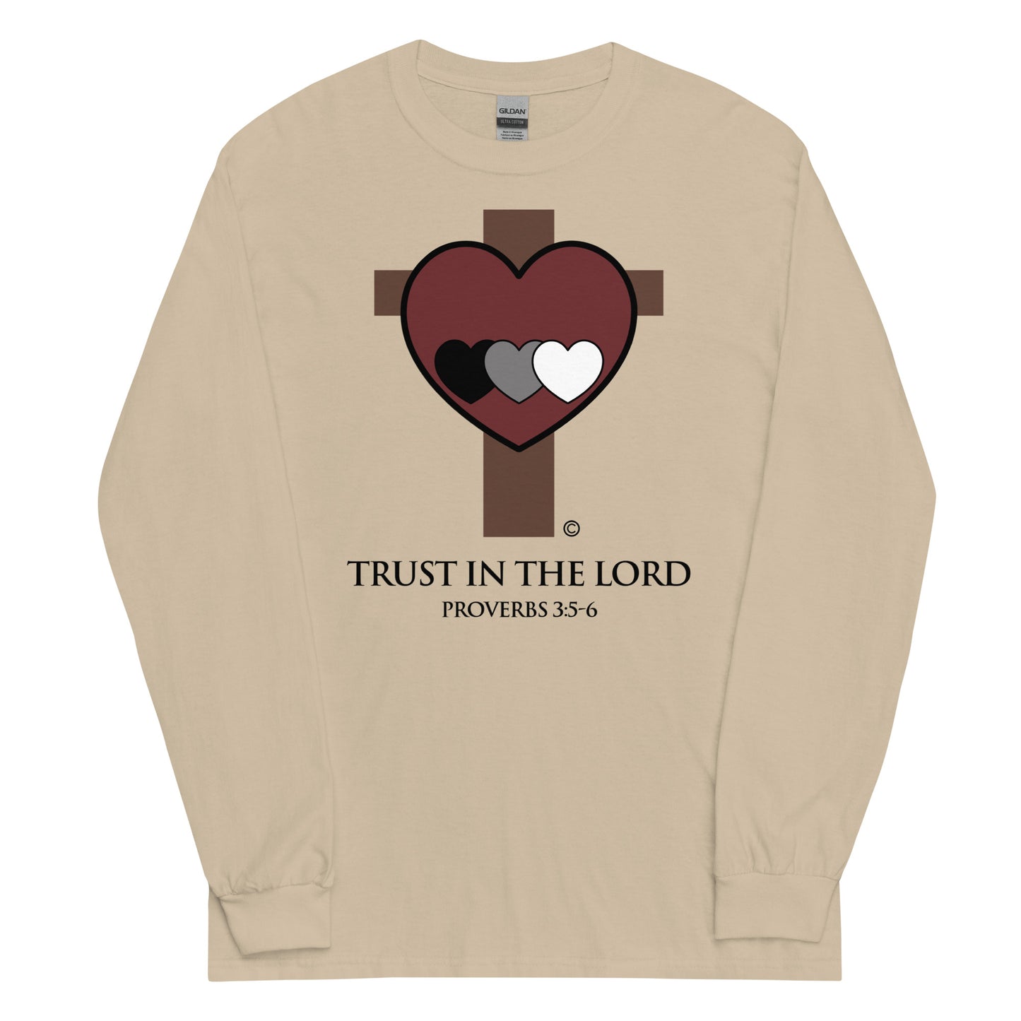 Trust in the Lord Men’s Long Sleeve Shirt