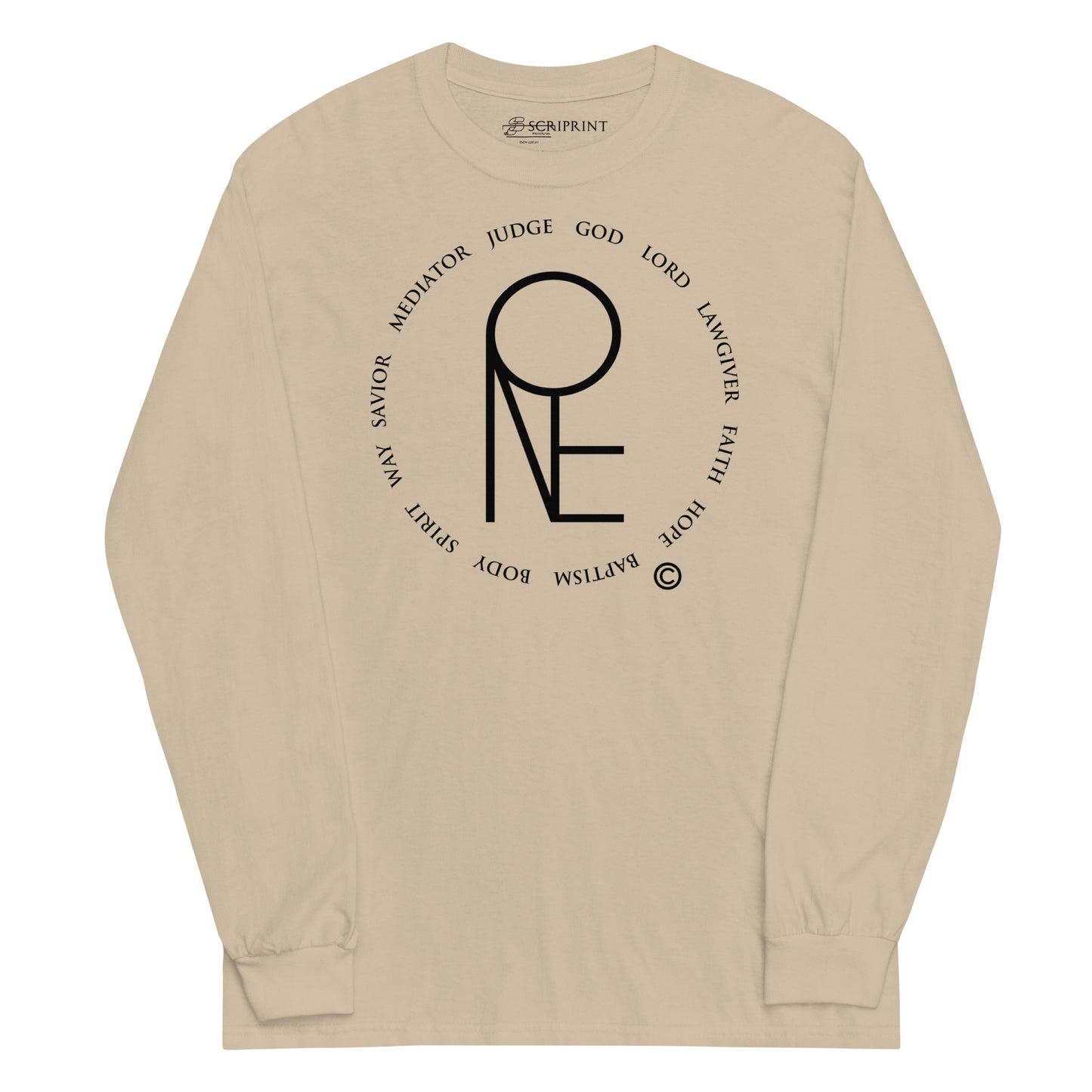 One God Men’s Long Sleeve Shirt