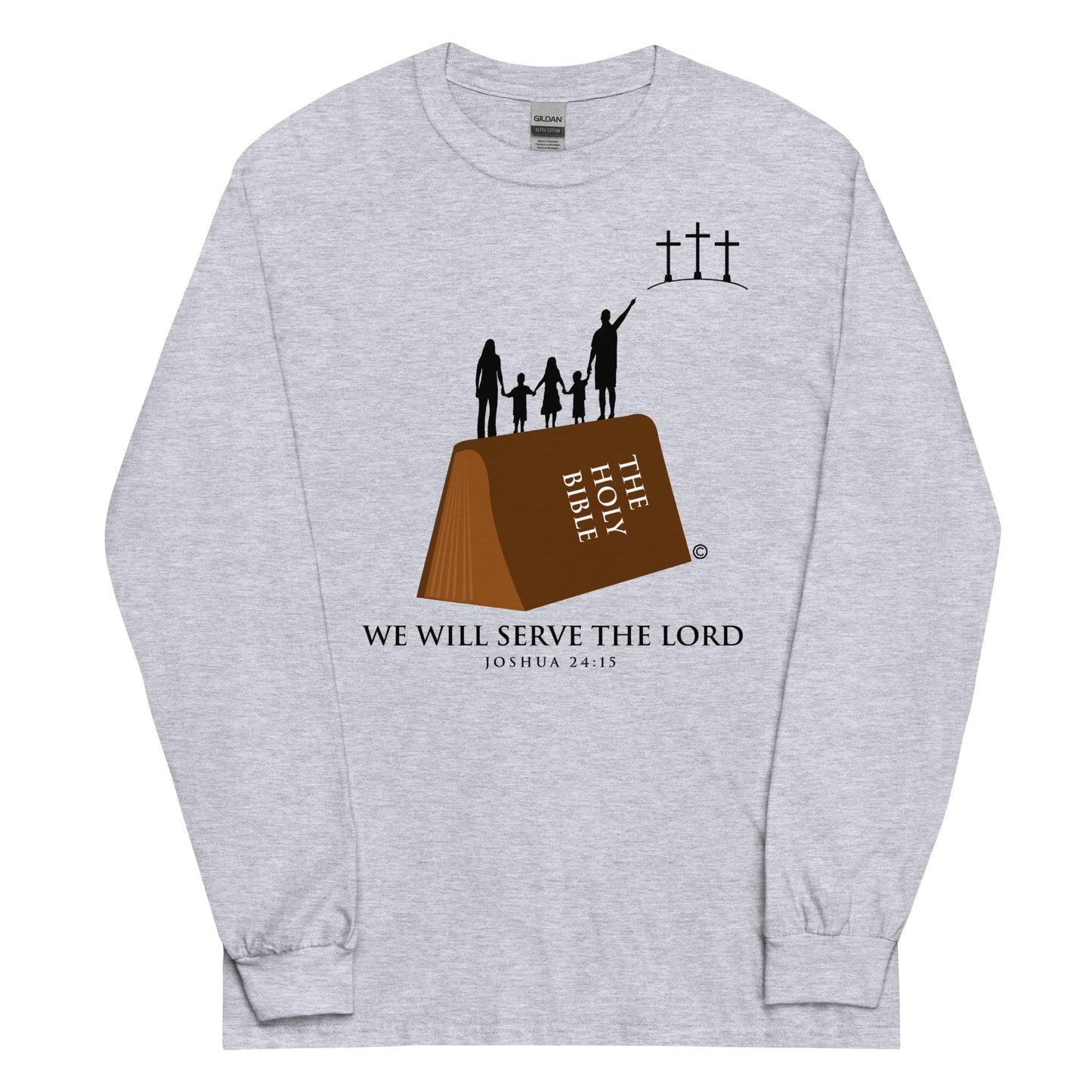 Serve the Lord Men’s Long Sleeve Shirt