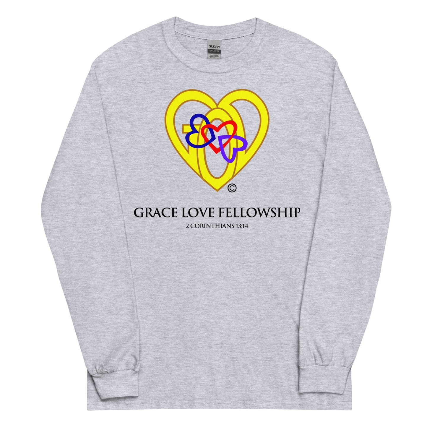 Grace Love Fellowship Men’s Long Sleeve Shirt