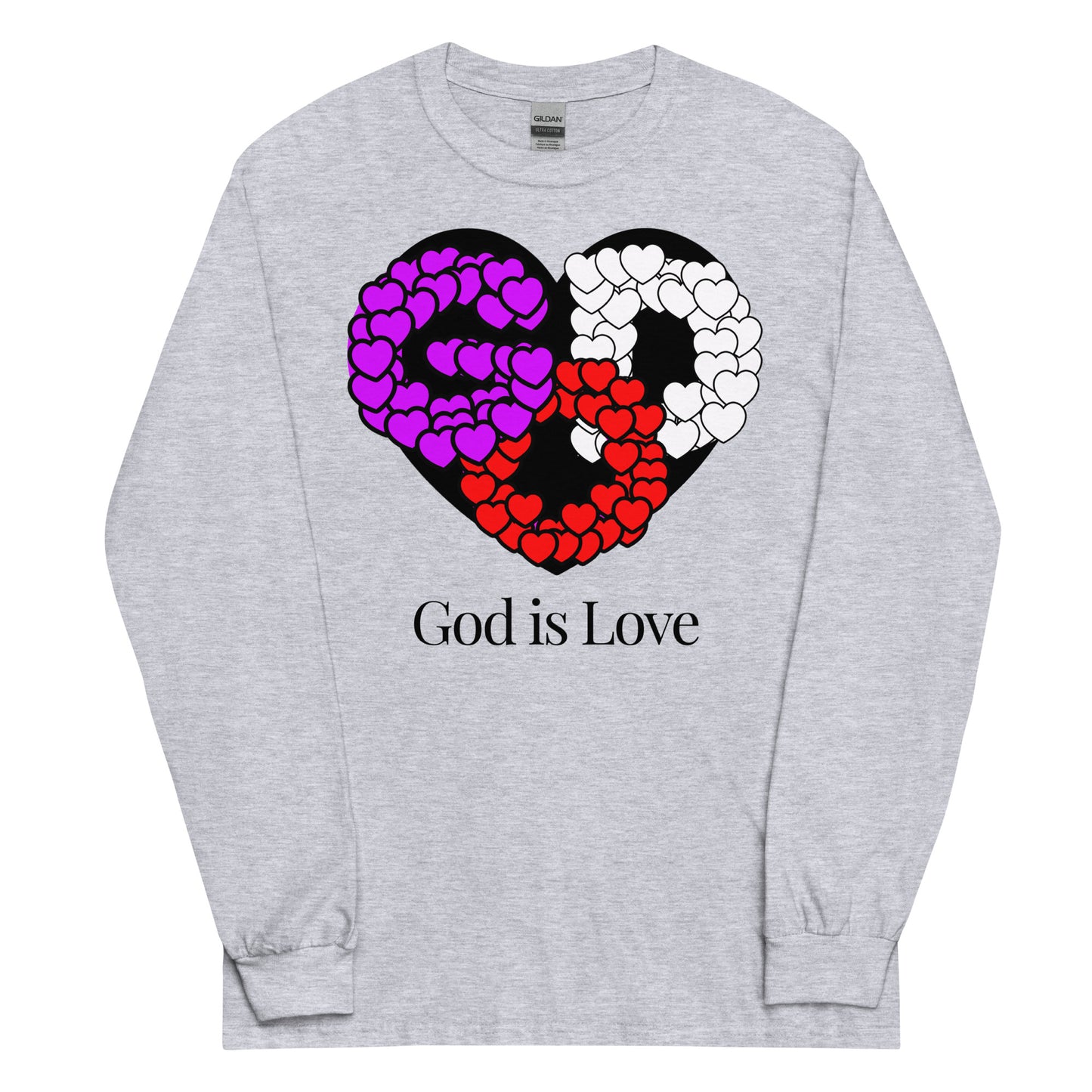 God is Love Men’s Long Sleeve Shirt