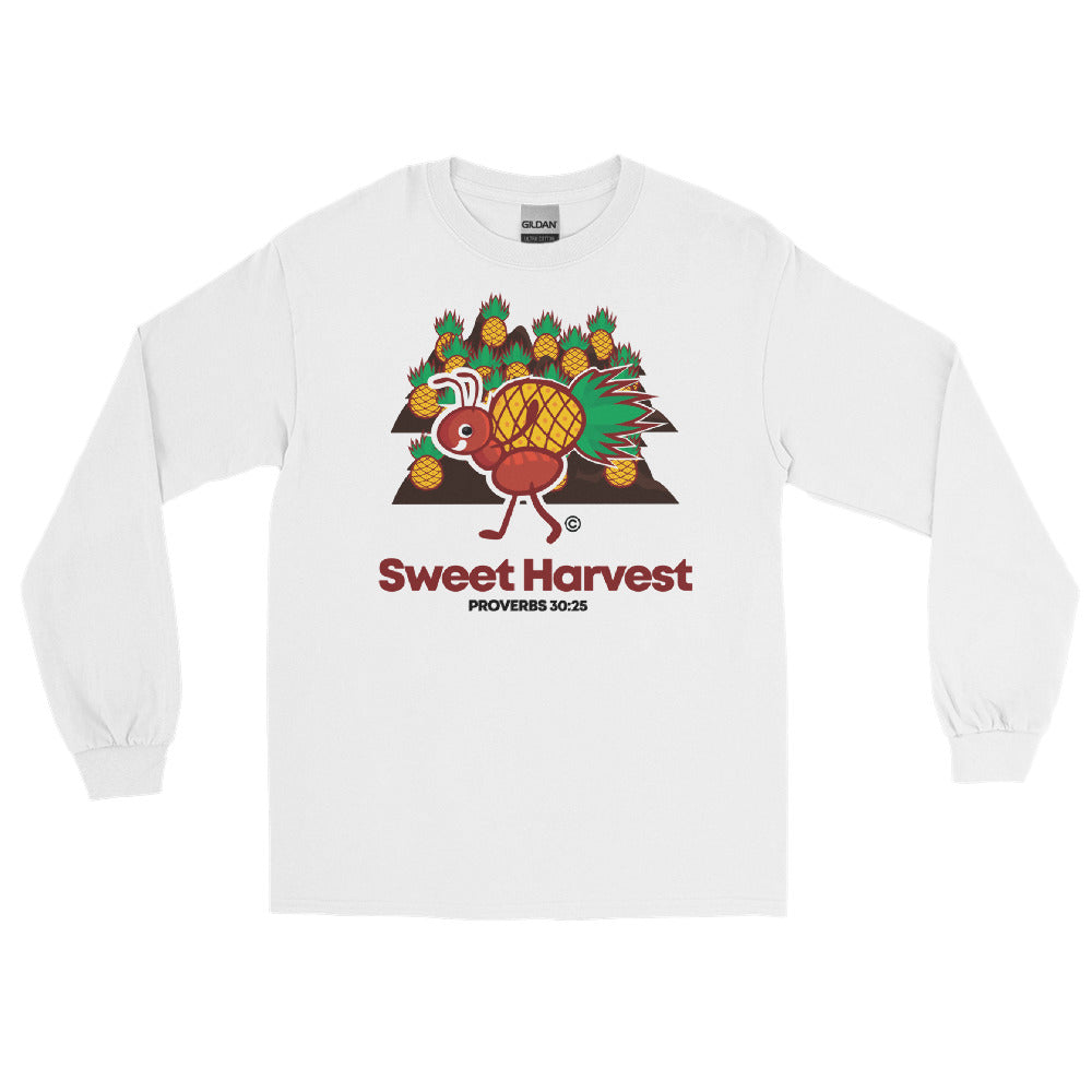 Sweet Harvest Light-Colored Men’s Long Sleeve Shirt