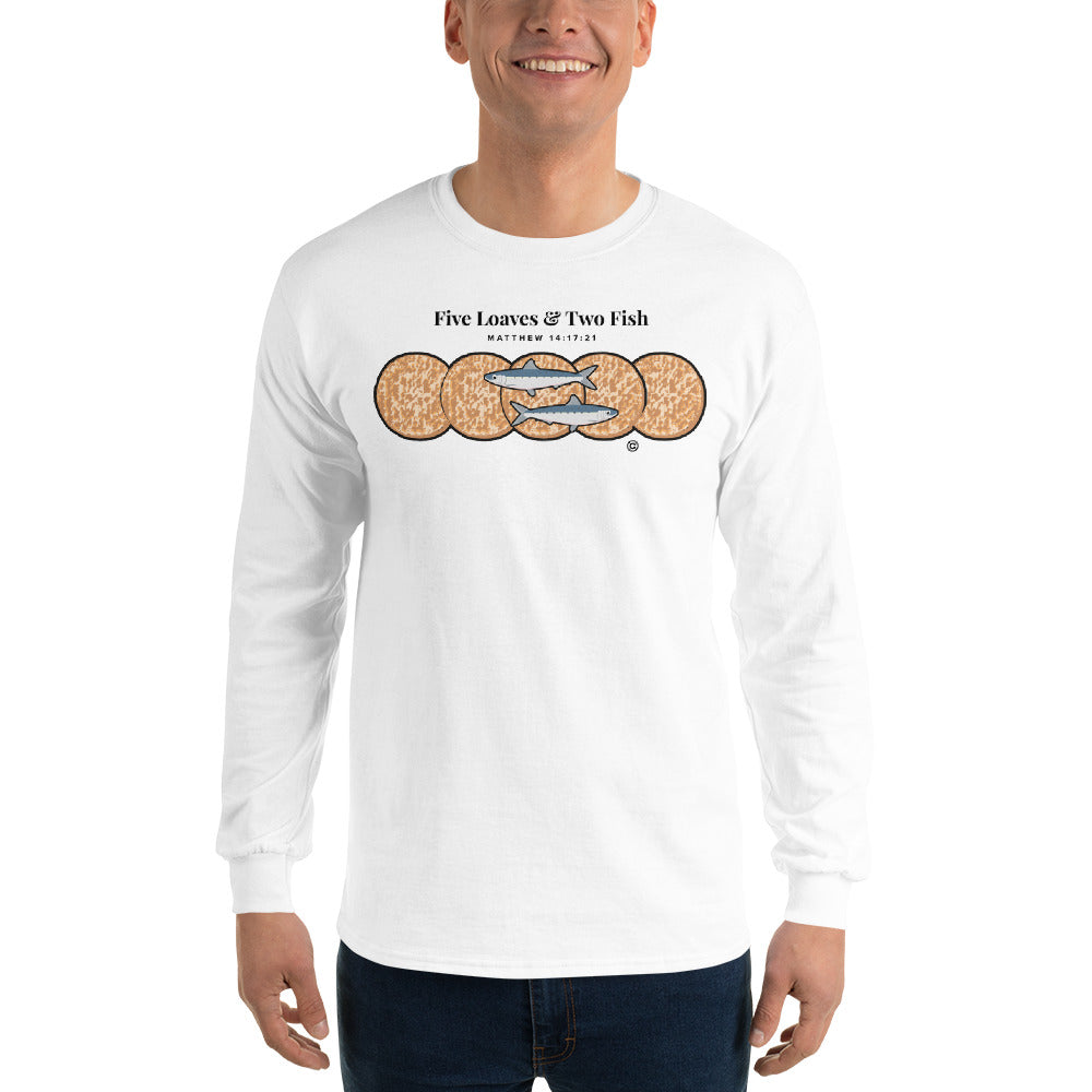 Five Loaves & Two Fish Men’s Long Sleeve Shirt