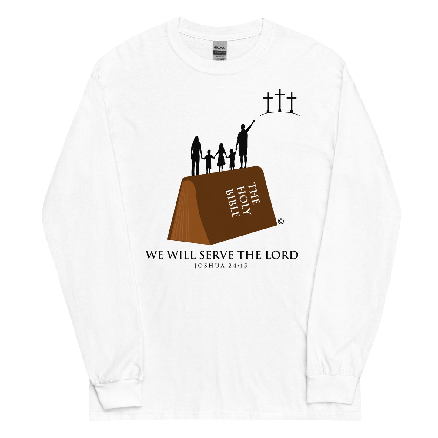 Serve the Lord Men’s Long Sleeve Shirt