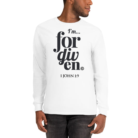 I'm Forgiven Men’s Long Sleeve Shirt