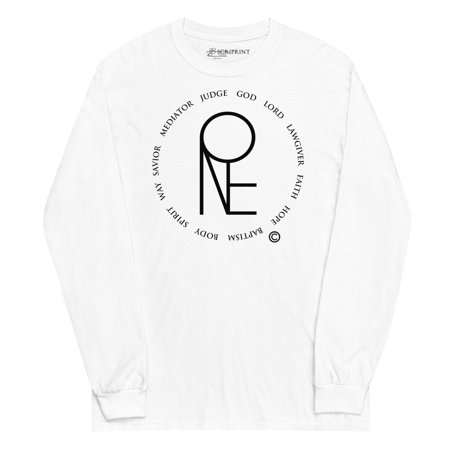 One God Men’s Long Sleeve Shirt