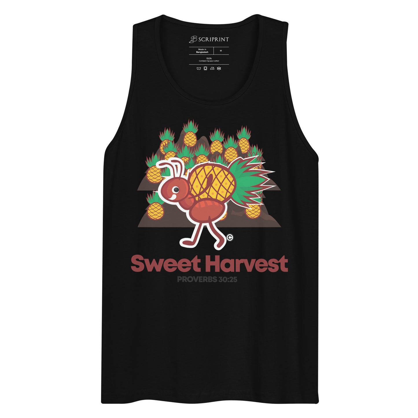 Sweet Harvest Dark-Colored Men’s Premium Tank Top