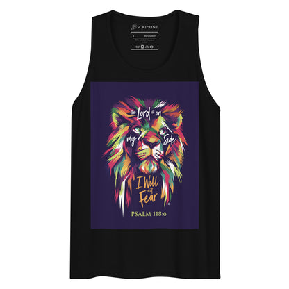 I Will Not Fear Men’s Premium Tank Top