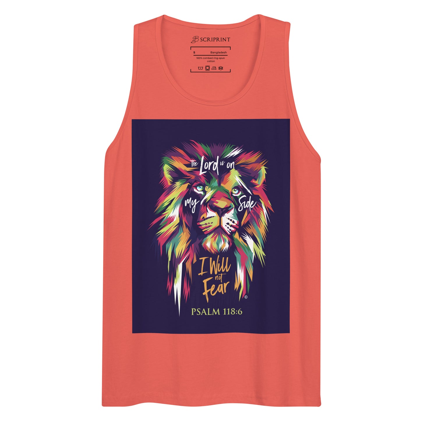 I Will Not Fear Men’s Premium Tank Top