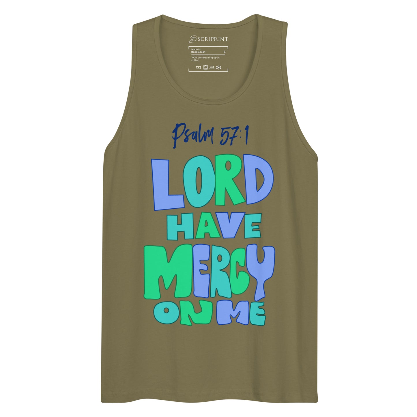 Lord Have Mercy Men’s Premium Tank Top