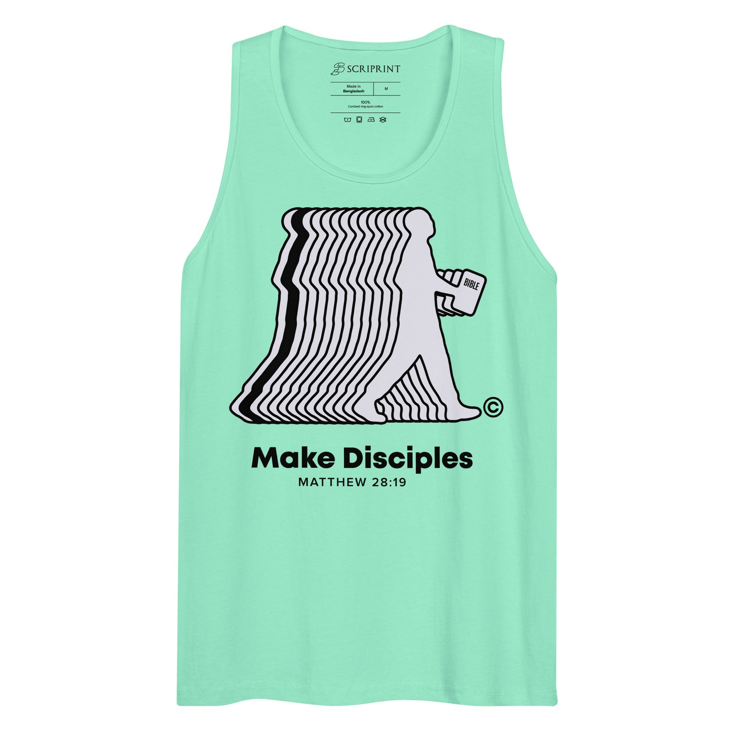 Make Disciples Men’s Premium Tank Top