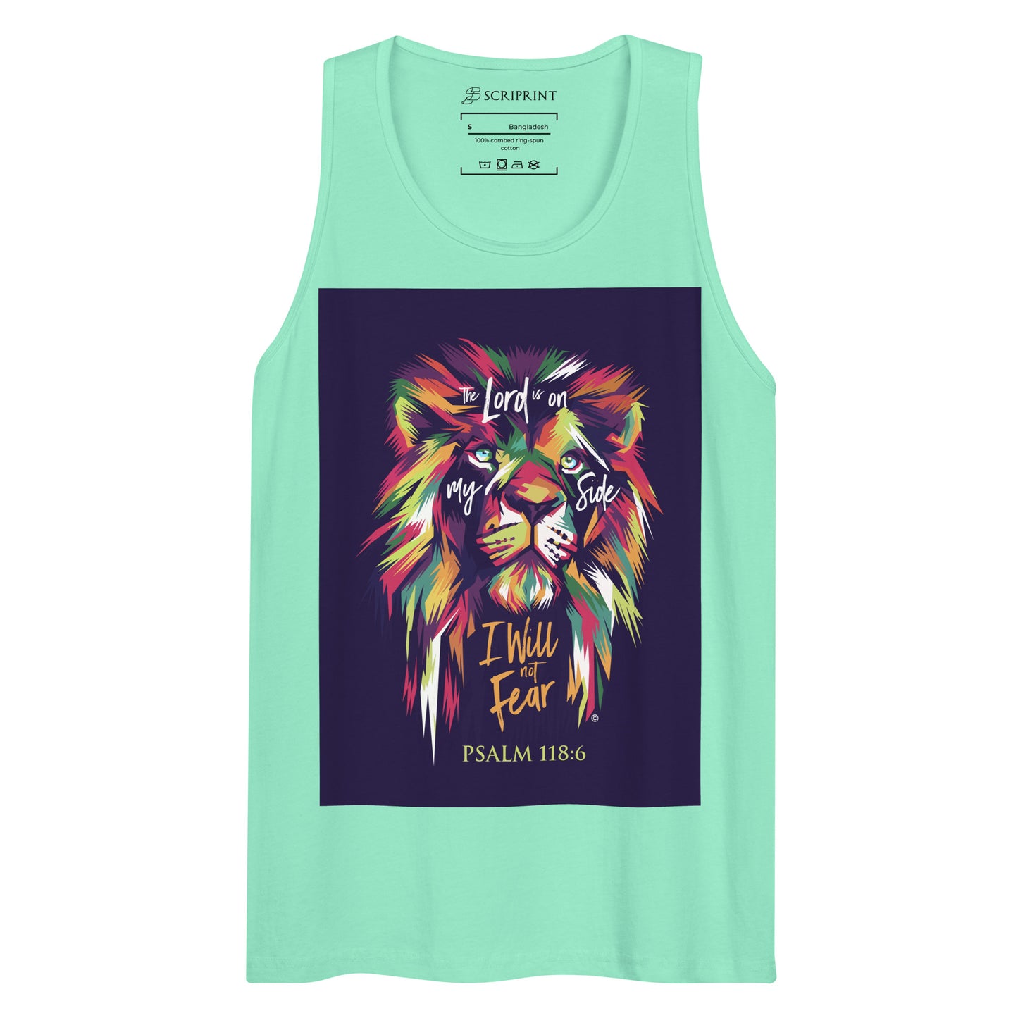 I Will Not Fear Men’s Premium Tank Top