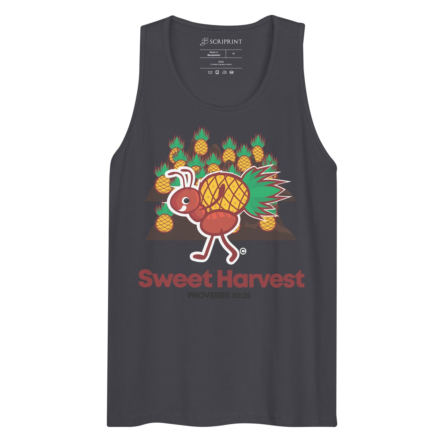 Sweet Harvest Dark-Colored Men’s Premium Tank Top