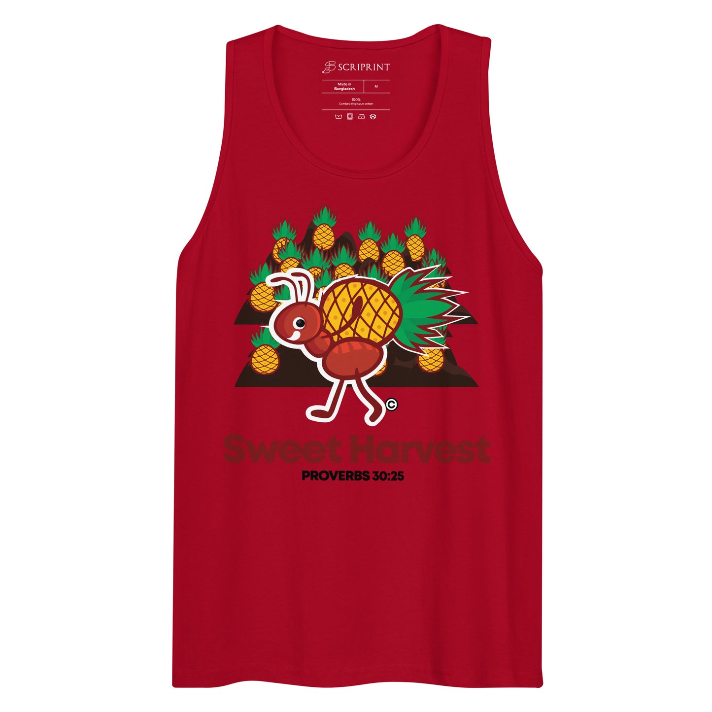 Sweet Harvest Dark-Colored Men’s Premium Tank Top