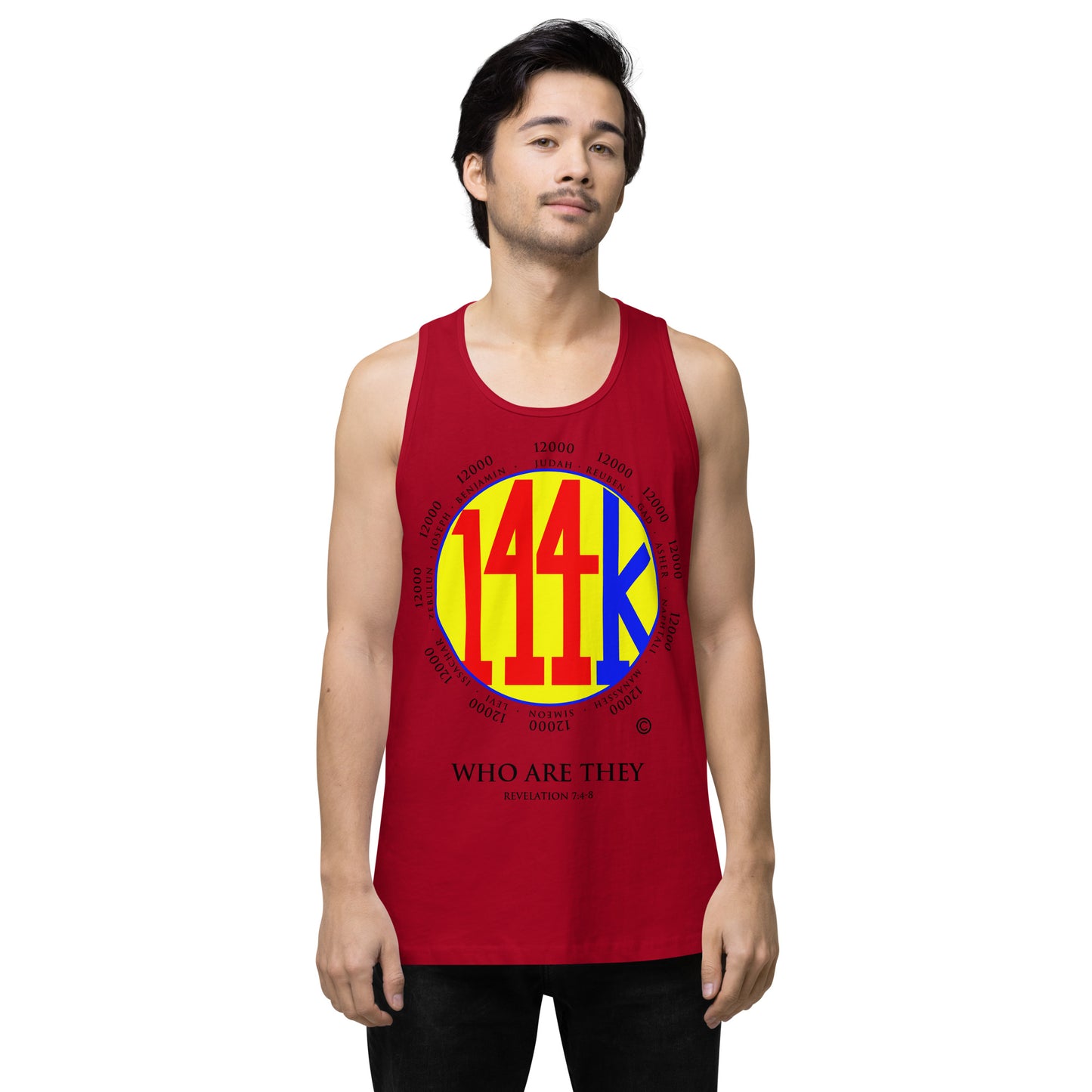 Who Are They Men’s Premium Tank Top