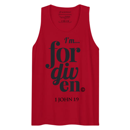 I'm Forgiven Men’s Premium Tank Top