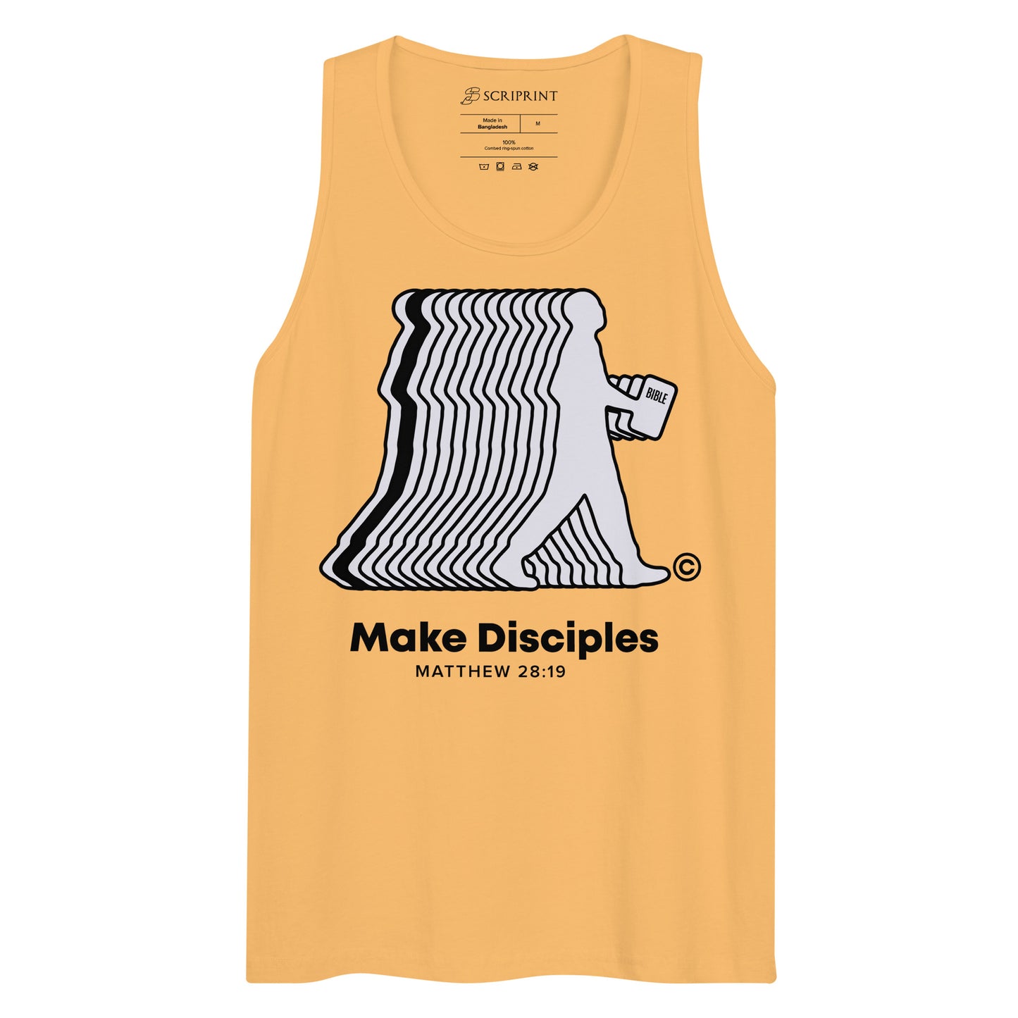 Make Disciples Men’s Premium Tank Top