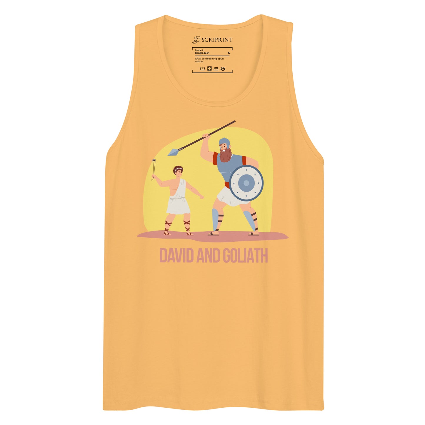 David and Goliath Men’s Premium Tank Top