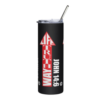 Way Truth Life Stainless Steel Tumbler