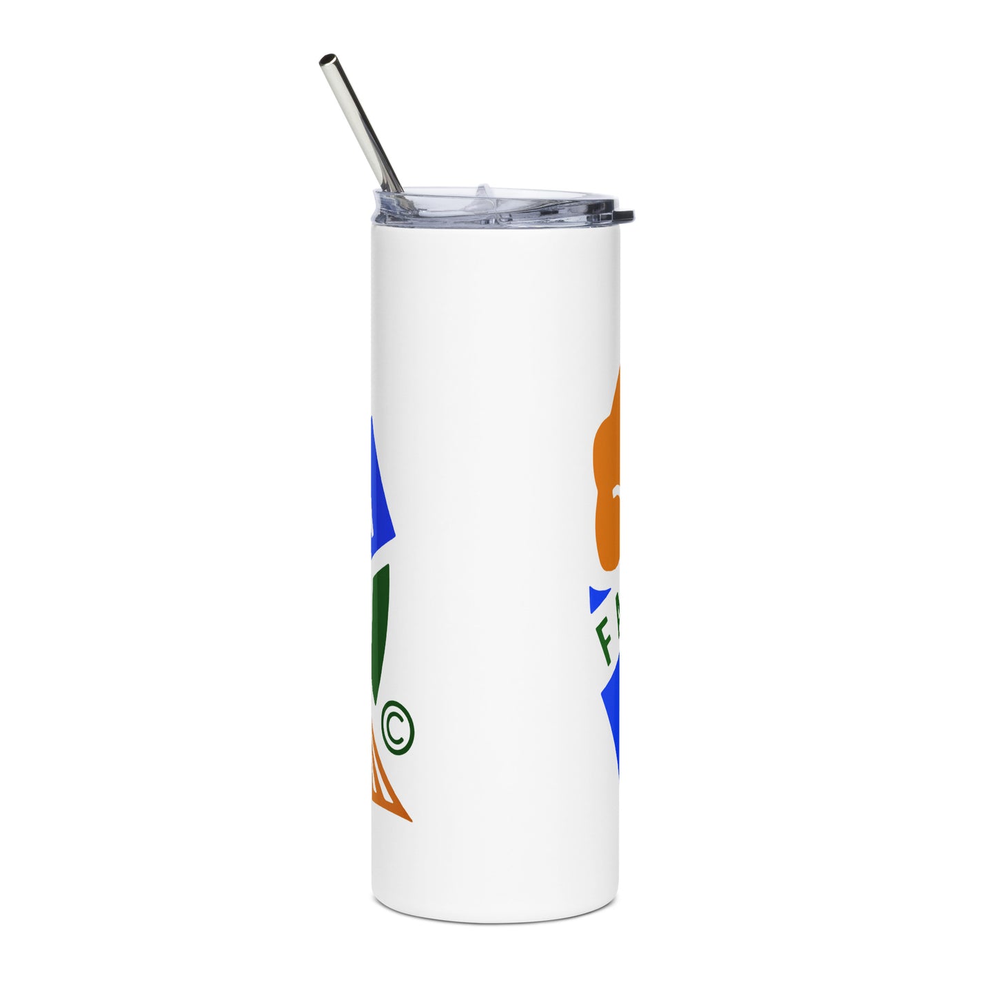 Faith Without Action Stainless Steel Tumbler