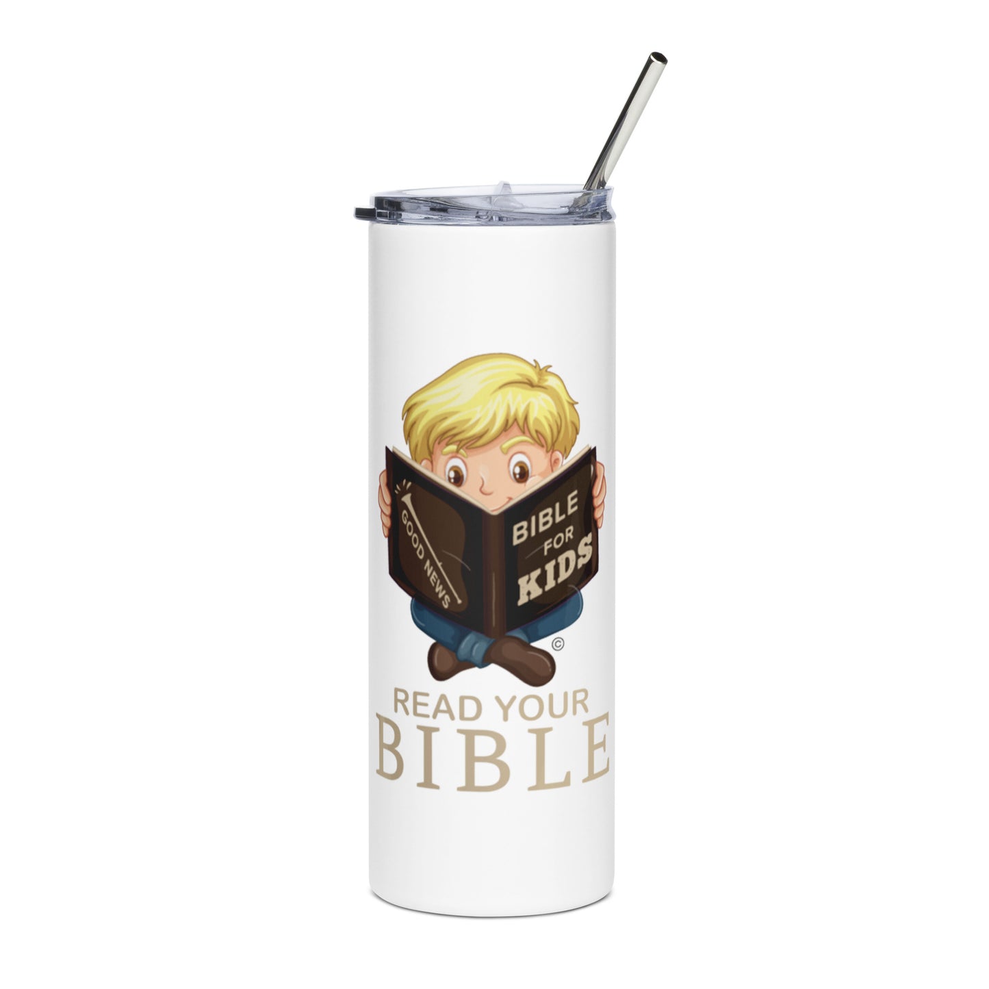 Read Your Bible Stainless Steel Tumbler