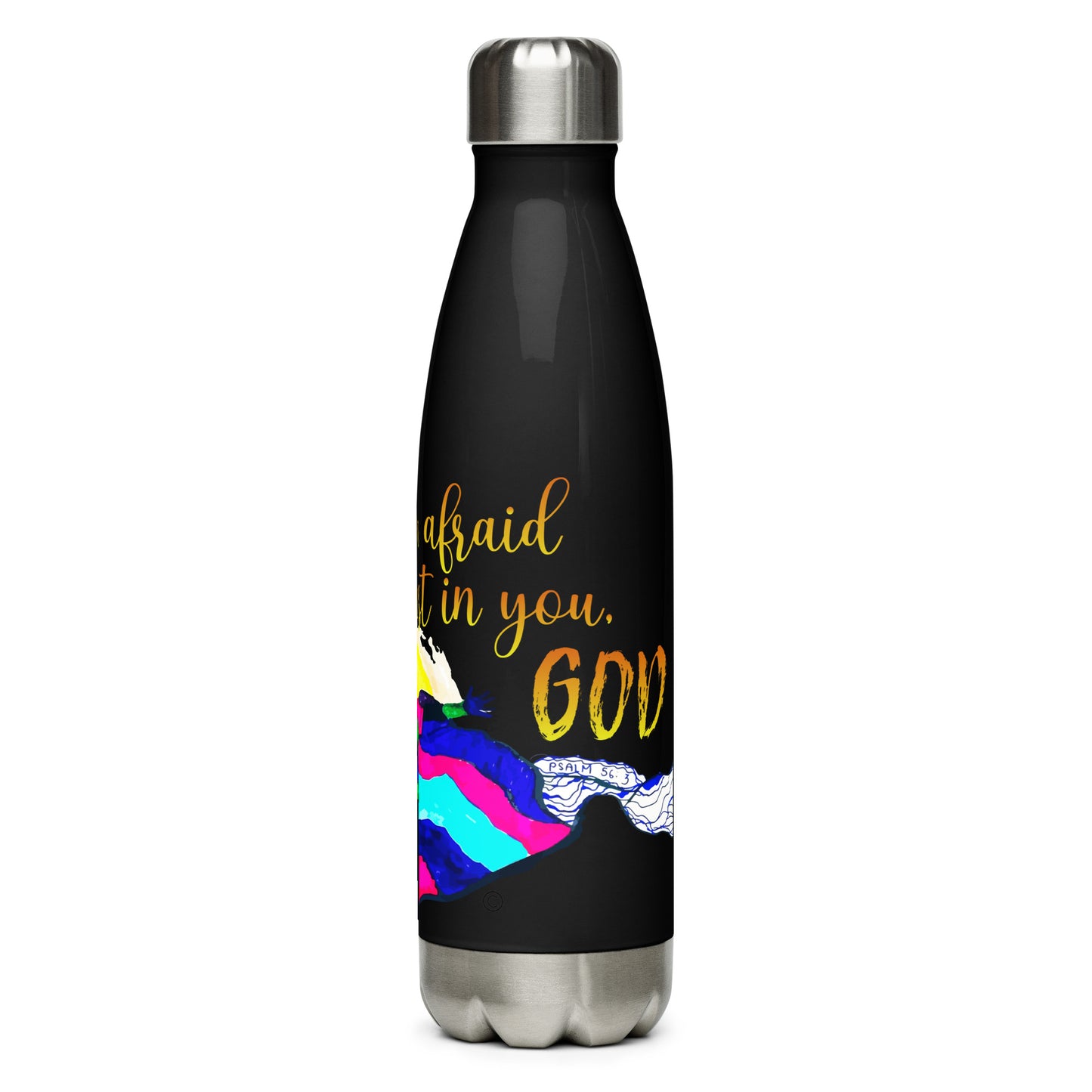 I Put My Trust in You Stainless Steel Water Bottle