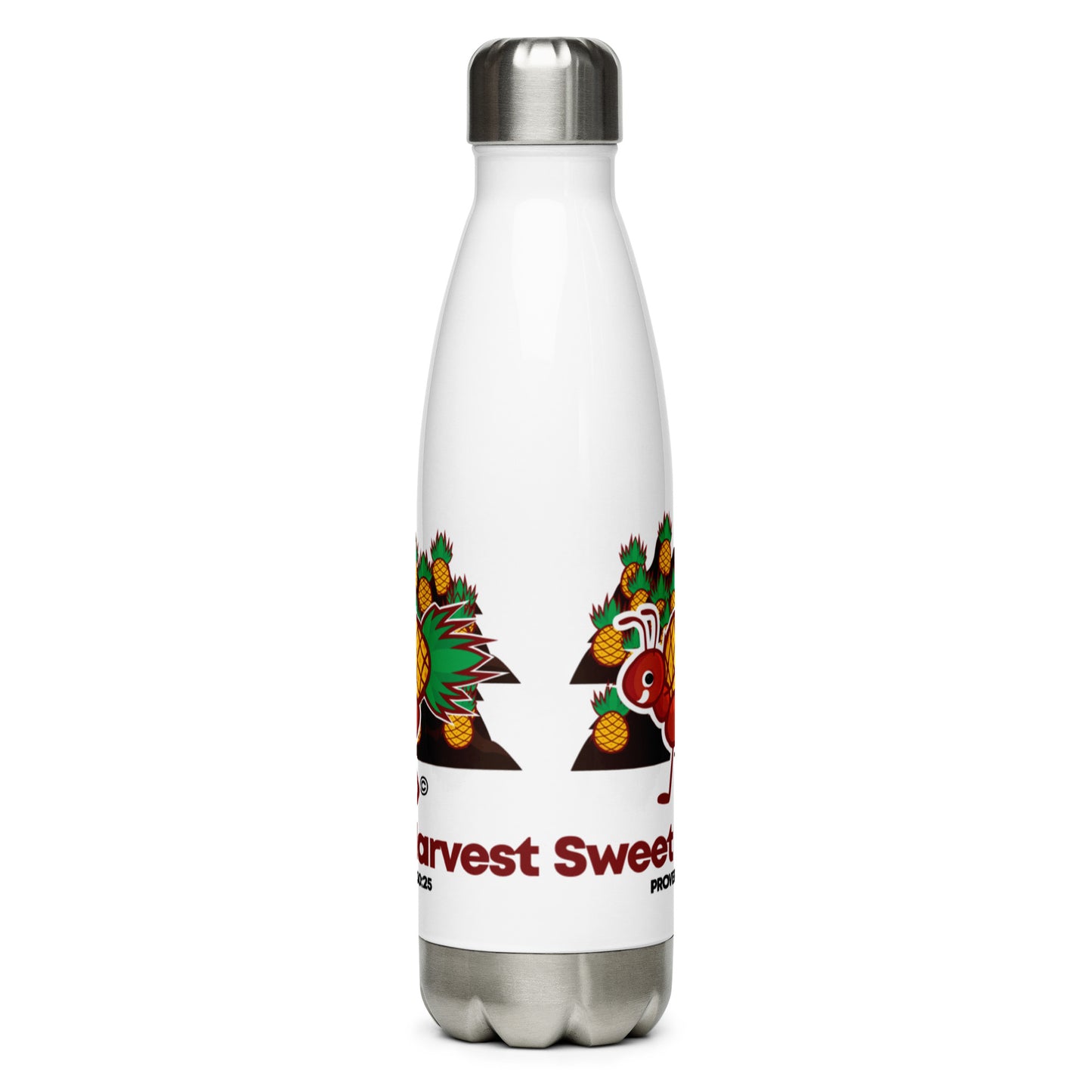 Sweet Harvest Stainless Steel Water Bottle