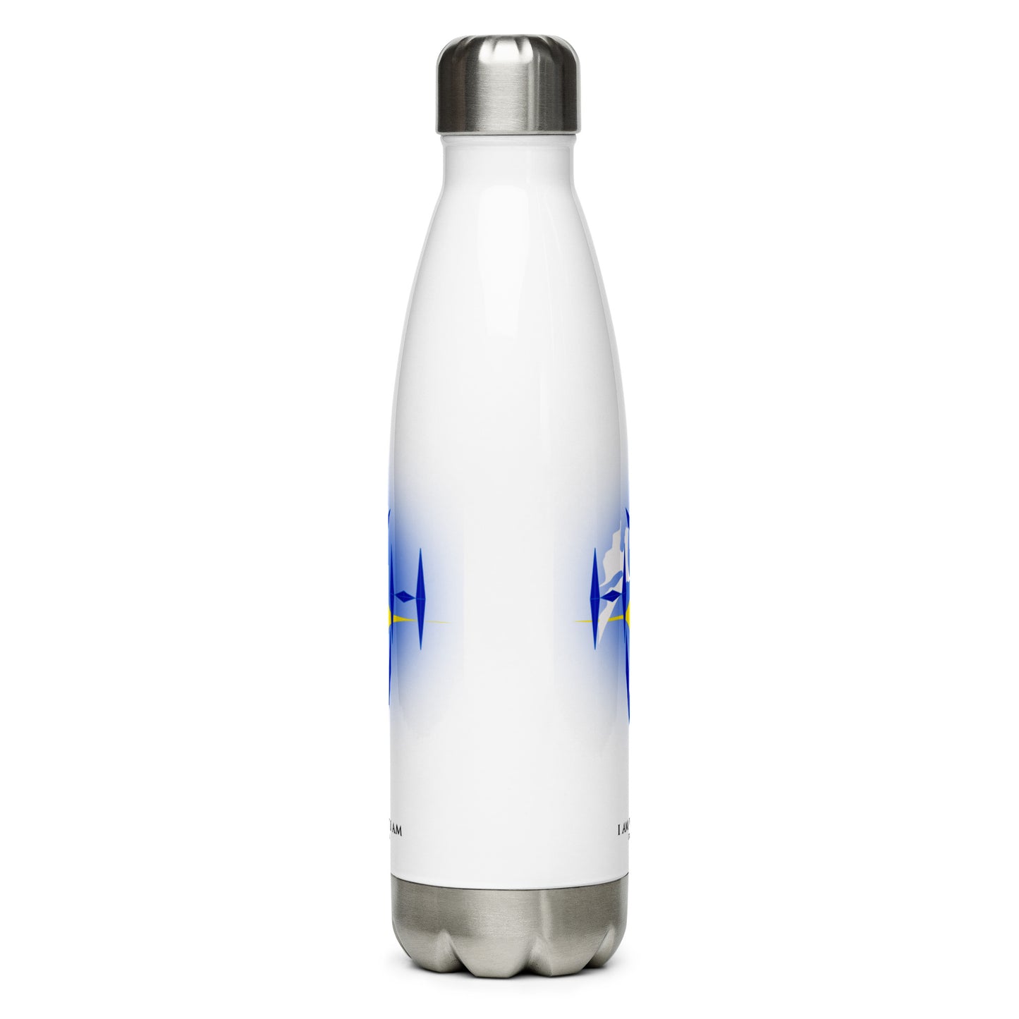 I Am Who I Am Stainless Steel Water Bottle