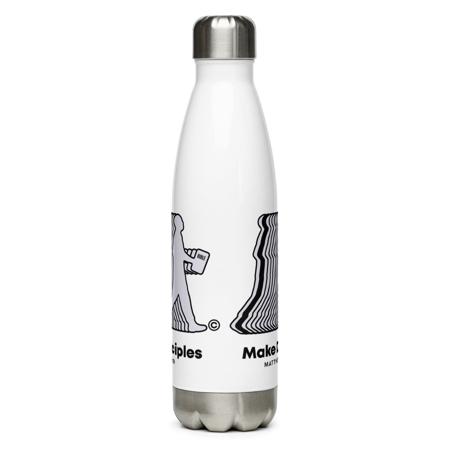 Make Disciples Stainless Steel Water Bottle