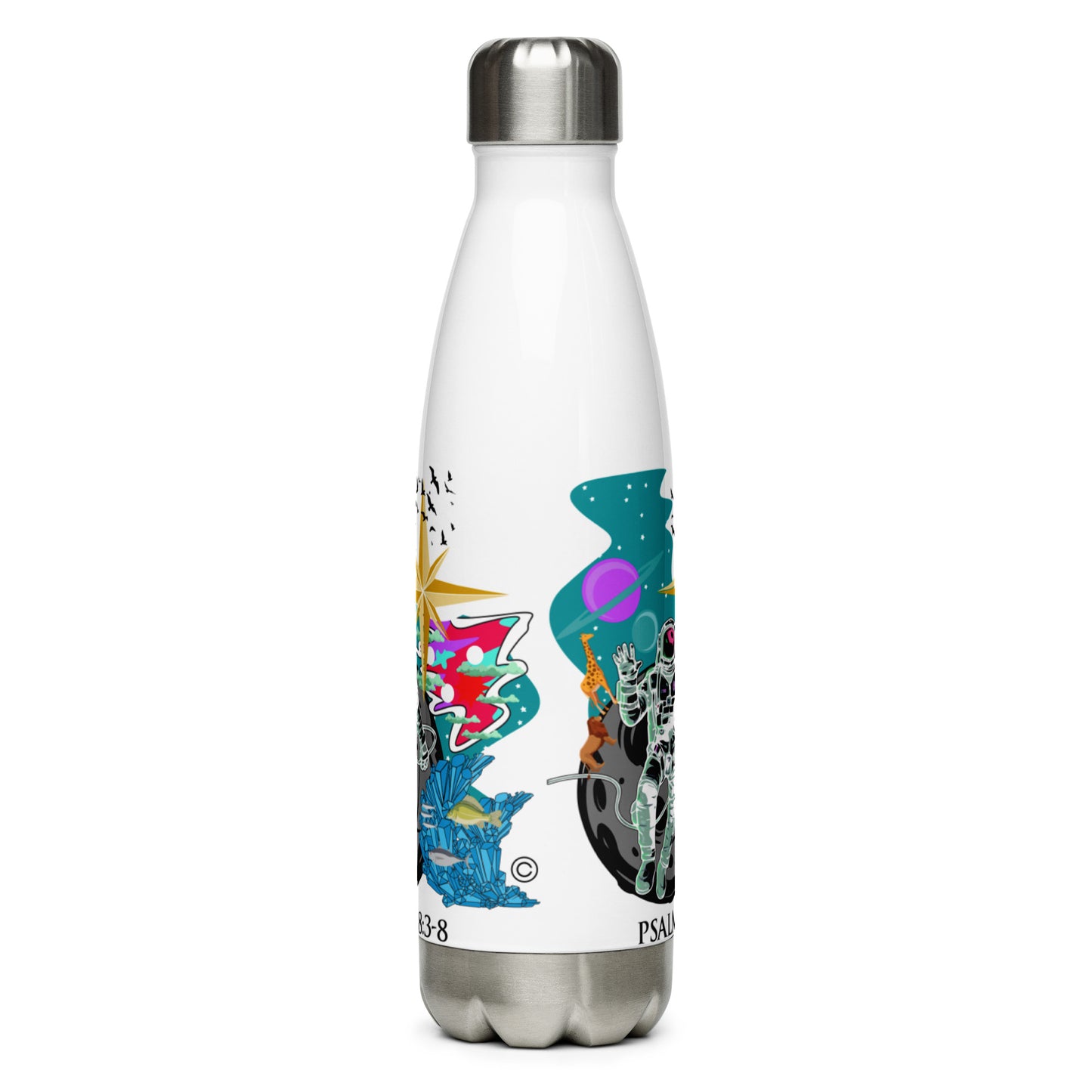God's Creation Stainless Steel Water Bottle