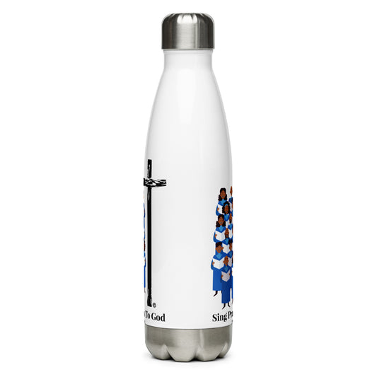 Sing Praises to God Stainless Steel Water Bottle