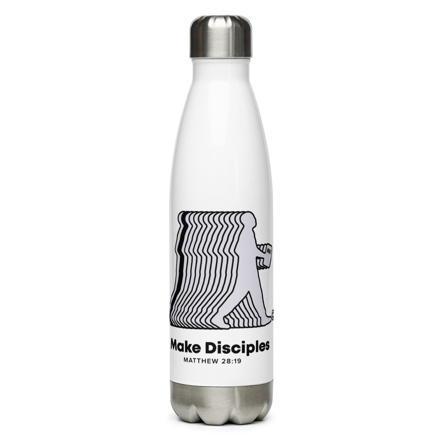 Make Disciples Stainless Steel Water Bottle