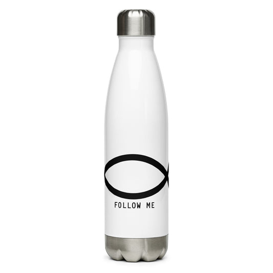 Follow Me Stainless Steel Water Bottle