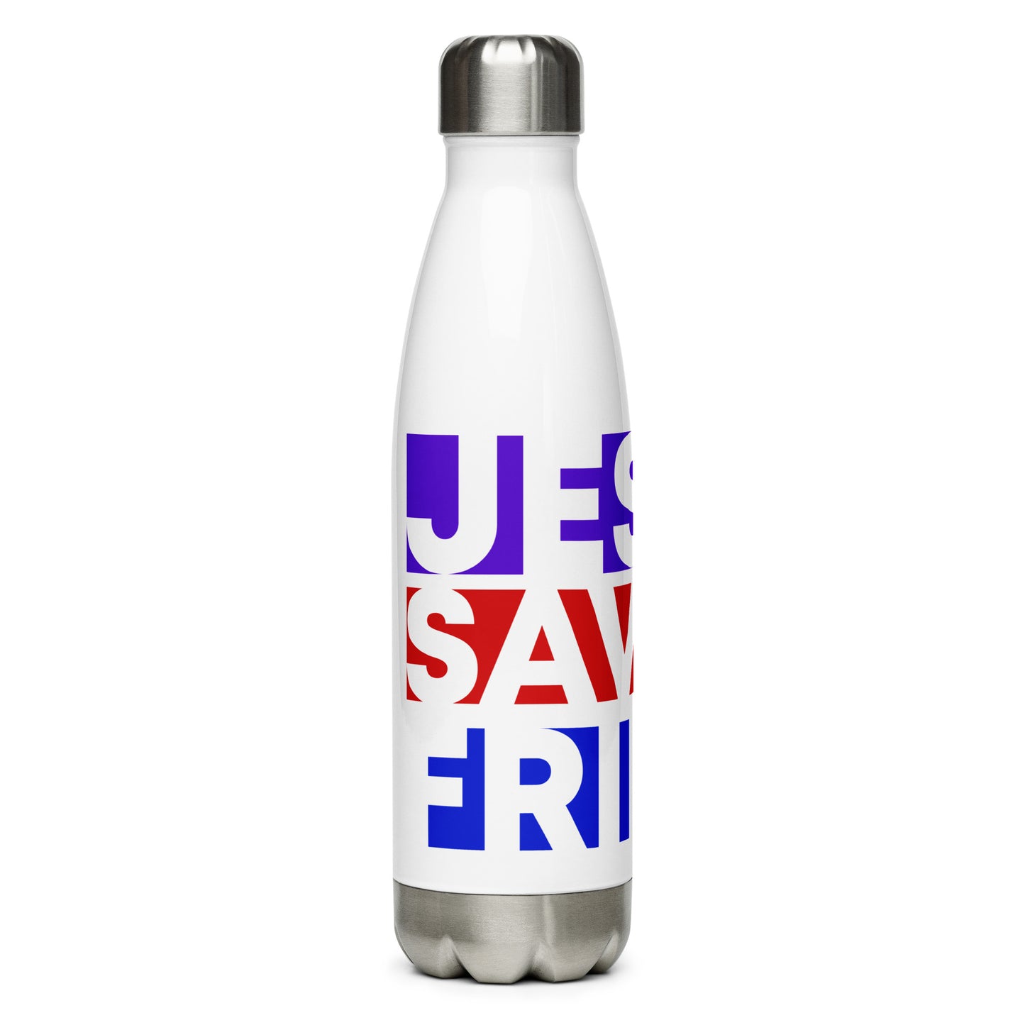 Jesus Savior Friend Stainless Steel Water Bottle