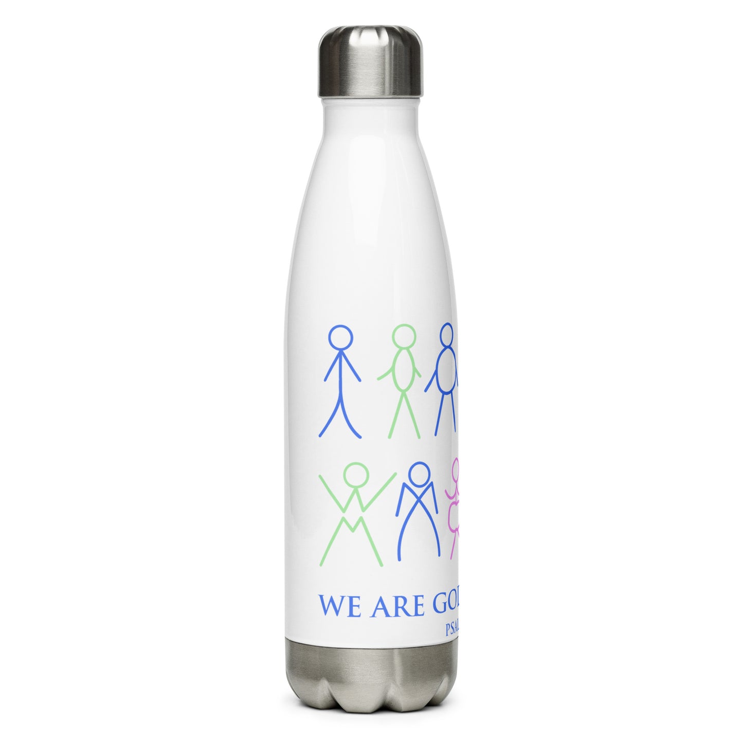We Are God's Creation Stainless Steel Water Bottle