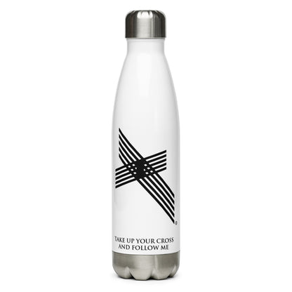 Take Up Your Cross Stainless Steel Water Bottle