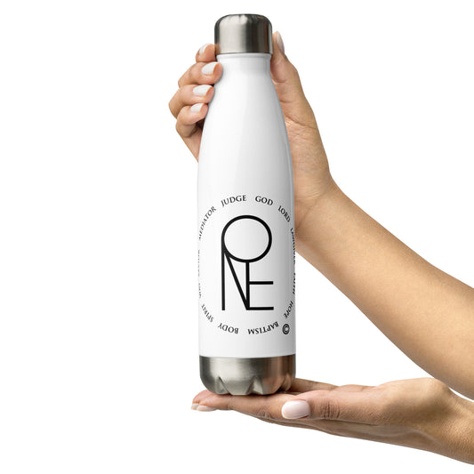 One God Stainless Steel Water Bottle
