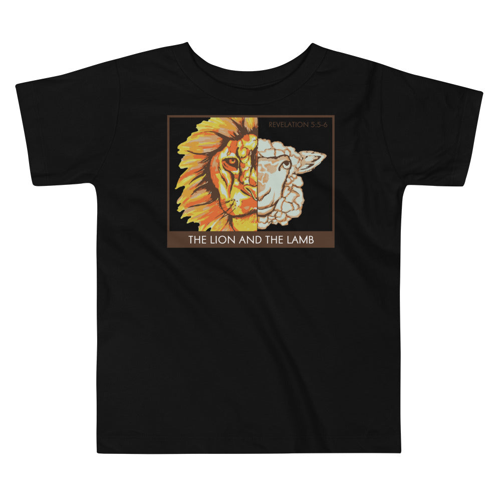 The Lion and the Lamb Toddler Short Sleeve Tee