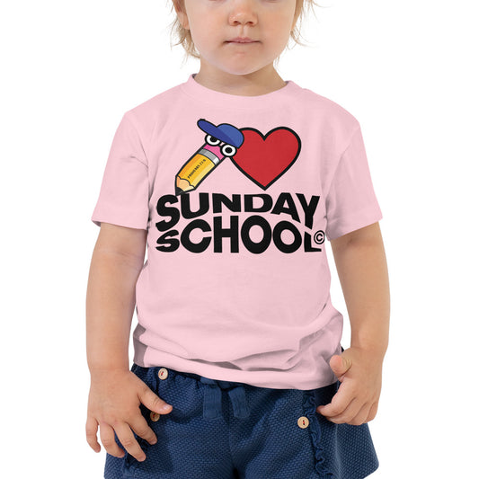 Sunday School Toddler Short Sleeve Tee